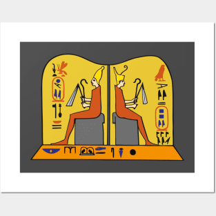 Two pharaos Posters and Art